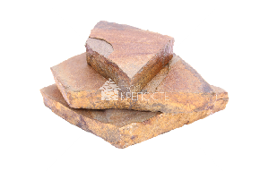 Плитняк песчаник "Золотая осень" толщина камня 25-35 мм