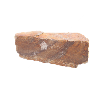 Бутовый камень глыба размером 20-50 см желто-коричневый